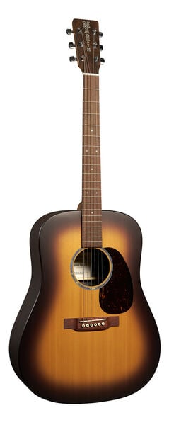 Front of Martin D-X2E Brazilian Burst Guitar image number 0